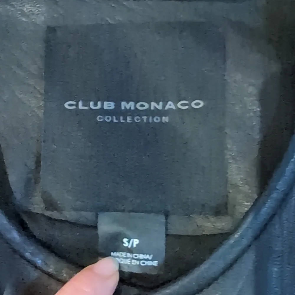 Club Monaco Leather Jacket - Picture 3 of 16